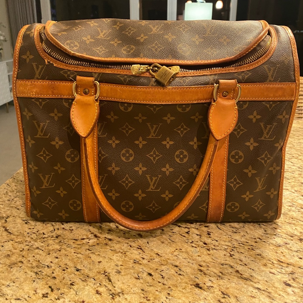Louis Vuitton Dog Carrier
